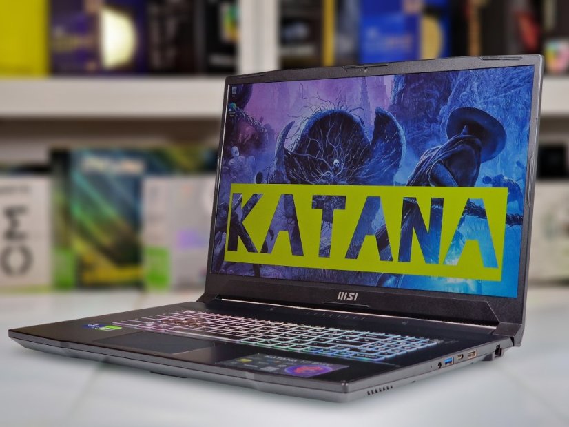 Gaming Laptop MSI KATANA 17 • GARANTIE 12M • 17,3 144 Hz • Intel Core i7-13620H • RTX 4060 8GB • 16GB DDR5 • 1000 SSD • WIN11