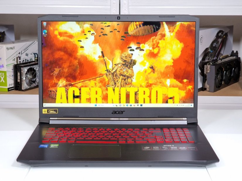 Herní notebook Acer Nitro 5 - ZÁRUKA 15M | 17,3" 144Hz | Intel Core i5-11400H | GTX 1650 | 16 GB | 512 GB SSD