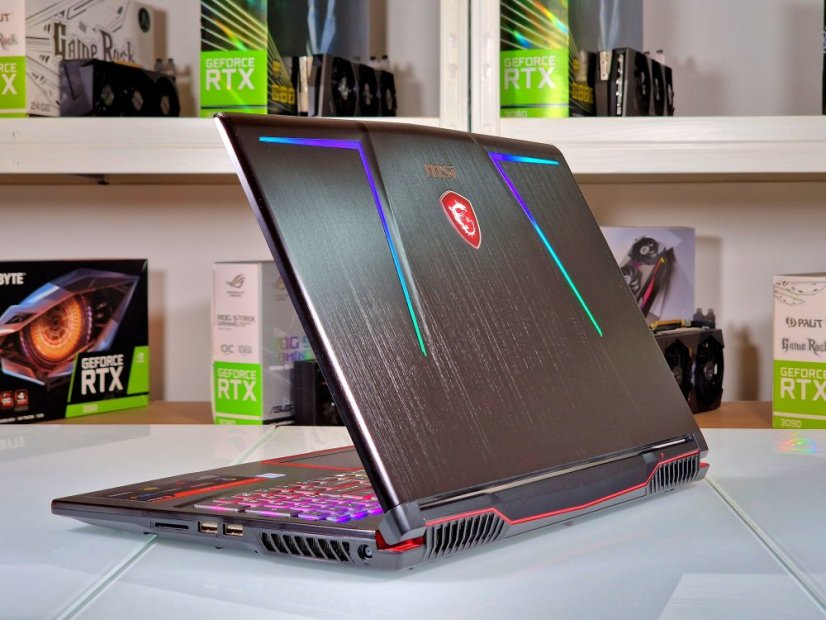 Gaming Laptop MSI Raider GE63VR Gebraucht - GARANTIE 12M | 15,6" 120Hz | Intel Core i7-8750H | GTX 1060 6GB | 16 GB | 256 SSD+1TB HDD | WIN11