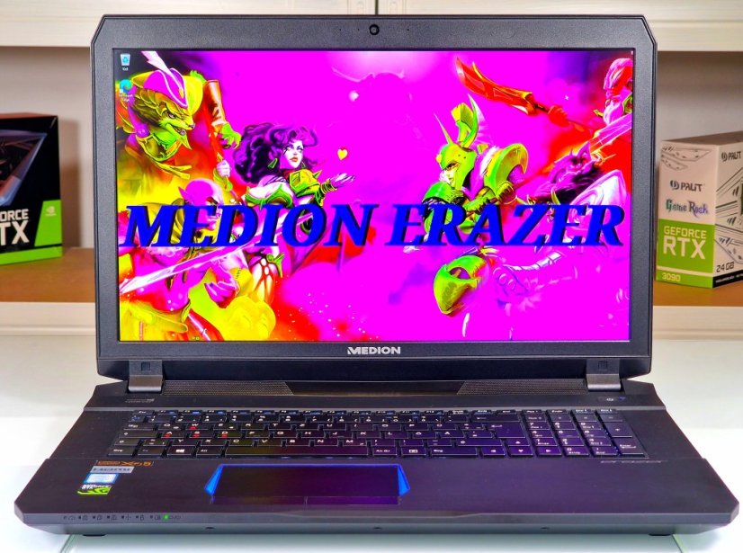 Gaming Laptop MEDION ERAZER X7843 Gebraucht - GARANTIE 12M | 17,3" Full HD | Intel Core i7-6700HQ | 16GB | GTX 980 | 128 SSD + 1 TB HDD | WIN11