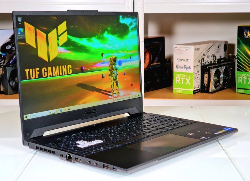 Herný notebook ASUS TuF Dash 15 • ZÁRUKA 12M • 15,6 144Hz • Intel Core i5-12450H • RTX 3060 6GB • 16GB • 512 SSD • WIN11