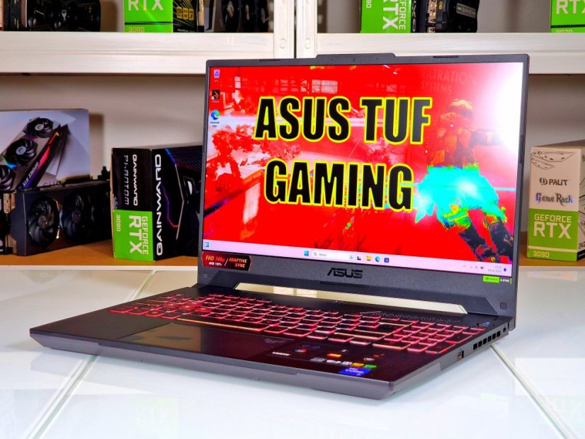 Herní notebook ASUS TUF GAMING F15 - ZÁRUKA do 2025/06/29  | 15,6" 144Hz | Intel Core i7-12700 | RTX 4060 8GB | 16GB | 512 SSD | WIN11