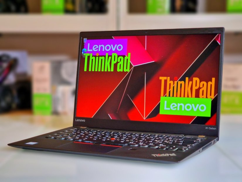 Notebook Lenovo ThinkPad X1 Carbon Gen6 • ZÁRUKA 12M • 14 FHD • Intel Core i7-8550U • Intel UHD Graphics 620 • 16 GB • 512 SSD • WIN11