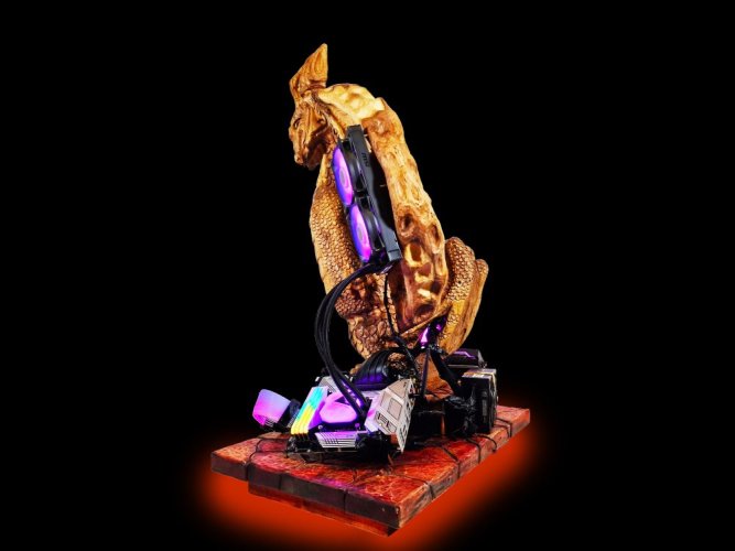 Gaming PC ART Dragon - GARANTIE 24M | Intel Core i7-12700 | RTX 3090 24 GB | 64 GB | 2000 SSD | Soundbar Dell