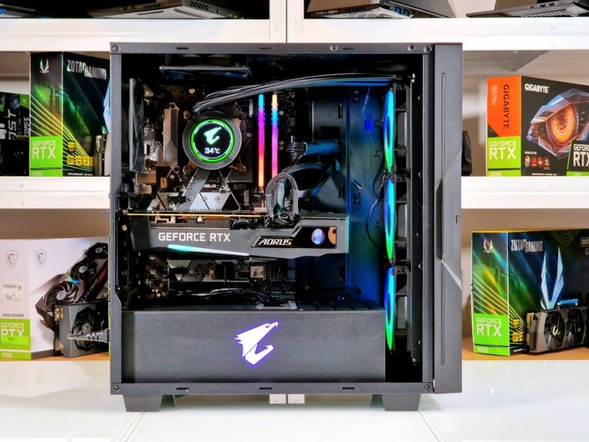 Gaming PC compraider CONFIG Gebraucht - GARANTIE 24M | AMD Ryzen 5 + WATER COOLING | RTX 3070 8GB AORUS | 16 GB | 512 SSD | WIN11