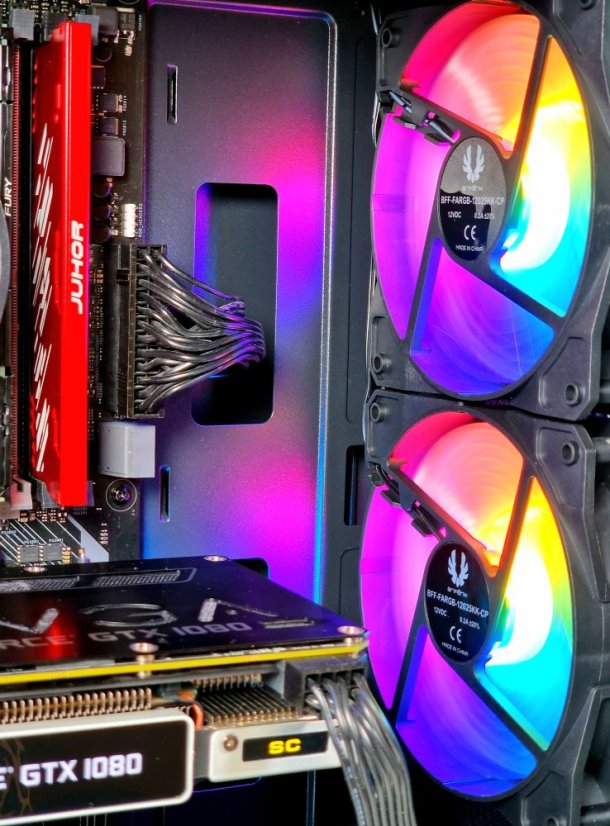 Gaming PC PRAYER • ZÁRUKA 24M • AMD Ryzen 5 5500 • GTX 1080 8GB • 16GB • 512 SSD • WIN11