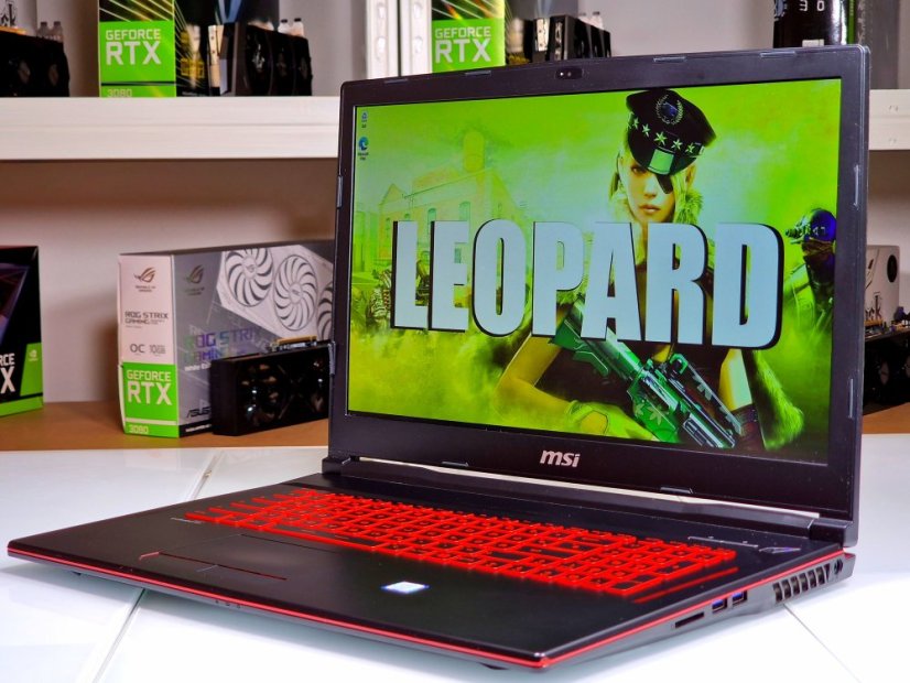 Gaming Laptop  MSI GL75 Leopard Refurbished - GARANTIE 12M | 17,3" FullHD | Intel Core i7-8750H | GTX 1060 6GB | 16 GB | 256 SSD+1TB HDD | WIN11