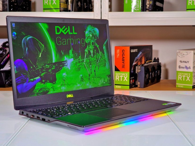 Gaming Laptop Dell G5 Gaming • GARANTIE 12M • 15,6 144Hz • Intel Core i7-10750H • RTX 2060 6GB • 16GB • 1000 GB SSD