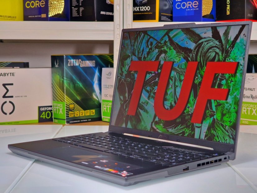 Gaming Laptop ASUS TUF Gaming A16 Gebraucht - GARANTIE 12M  | 16,1" 165Hz | AMD Ryzen 7 7735HS | RX 7600S 8GB | 16GB DDR5 | 1000 SSD | WIN11