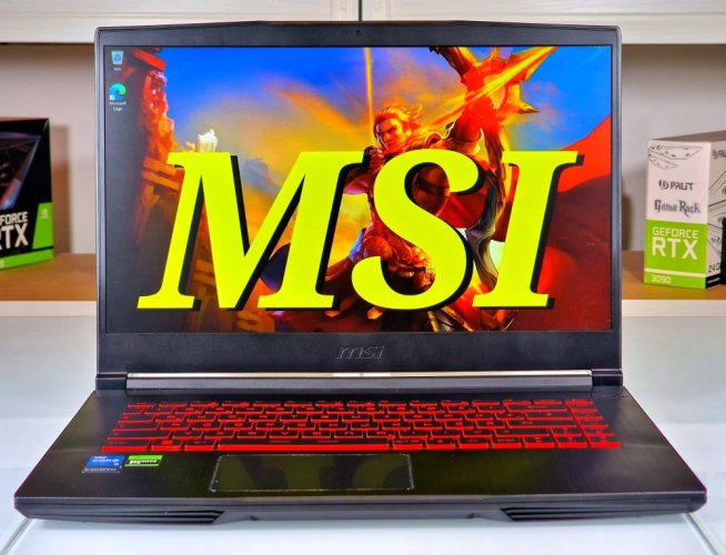 Laptop do gier MSI GF63 Thin – GWARANCJA 24M | 15,6" 144Hz | Intel Core i5-12450H | RTX 4050 6GB | 16GB | 512 SSD | WIN11