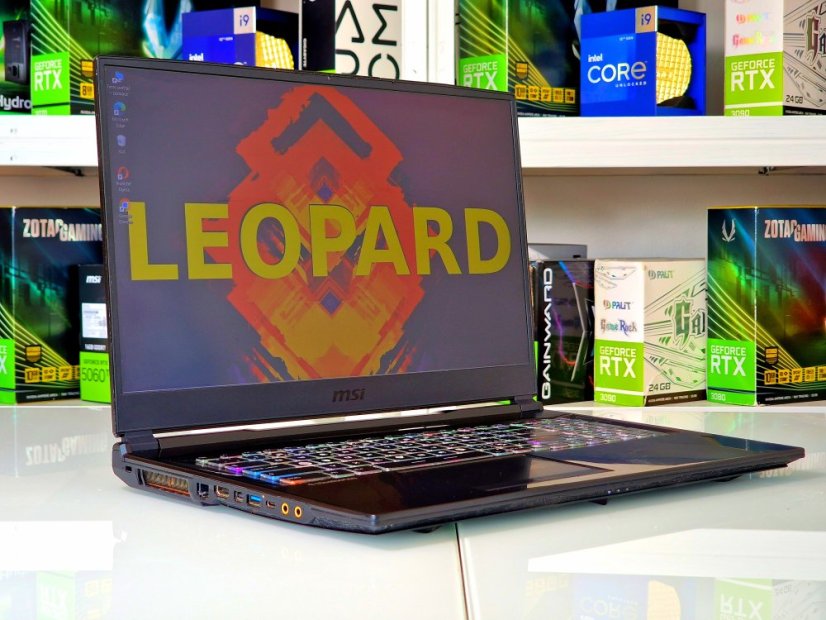 Herný notebook MSI GL75 Leopard • ZÁRUKA 12M • 17,3 120Hz • Intel Core i7-10750H • RTX 2060 6GB • 16 GB • 512 SSD • WIN10