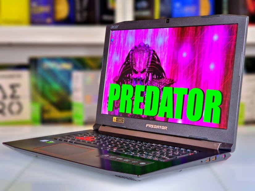 Gaming-Laptop Acer Predator Helios 300 • GARANTIE 12M • 17,3 FHD • Intel Core i7-7700HQ • GTX 1050 Ti • 16 GB • 128 SSD + 1 TB HDD • WIN11