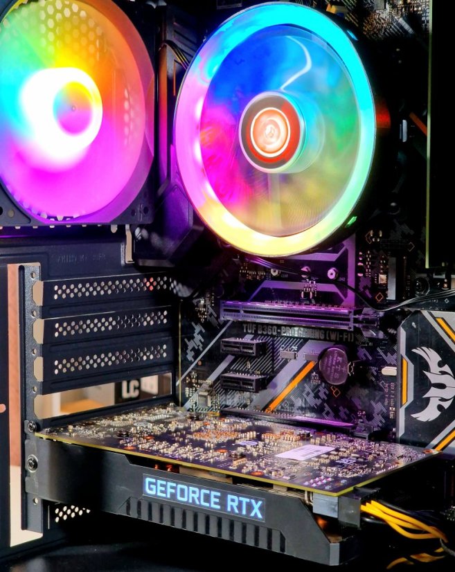 Gaming PC compraider gebraucht - GARANTIE 12M | Intel Core i5-9400F | RTX 2070 8GB | 16 GB | 240 SSD + 500 GB HDD