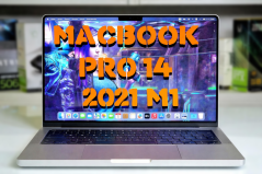 Apple MacBook Pro 14 2021 M1 • ZÁRUKA 12M • 14 LIQUID RETINA XDR • M1 PRO 8-CORE CPU • 14-CORE GPU • 16GB • 512 SSD • MACOS