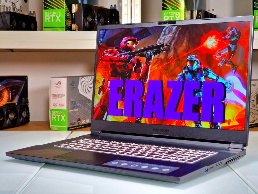 Gaming Laptop MEDION ERAZER Defender E10 Gebraucht - ZÁRUKA 12 | 17,3" 144Hz | Intel Core i7-10750H | 16GB | GTX 1650 | 512 SSD | WIN11