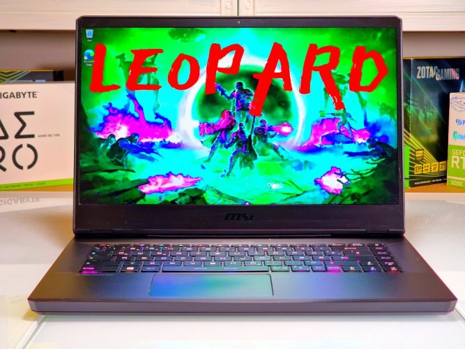 Gaming Laptop MSI GP66 Leopard - GARANTIE 12M | 15,6" 144Hz | Intel Core i7-10750H | RTX 3070 8GB 140W | 16 GB | 512 SSD | WIN11