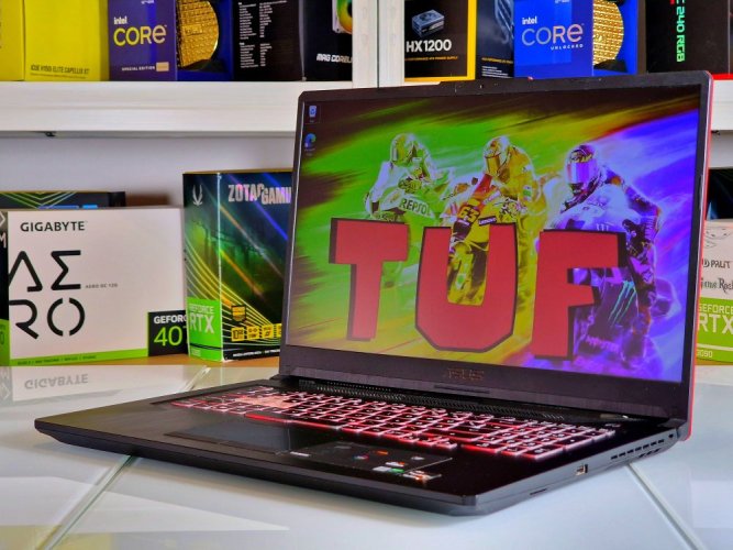 Herný notebook ASUS TuF Gaming A17 - ZÁRUKA 12M  | 17,3" FullHD | AMD Ryzen 5 4600H | GTX 1660Ti 6GB | 16GB  | 512 SSD | WIN11