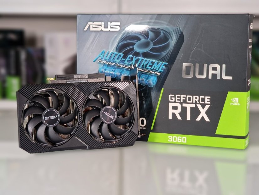 Grafikkarte Asus DUAL GeForce RTX 3060 12GB • GARANTIE 12M