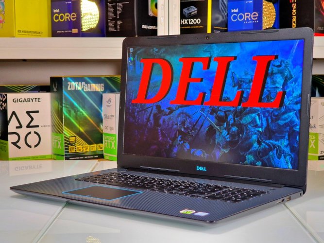 Herní notebook Dell G3 Gaming - ZÁRUKA 12M | 17,3" FullHD | Intel Core i7-8750H | GTX 1050 Ti 4GB | 16GB | 128 SSD + 1 TB | WIN 11