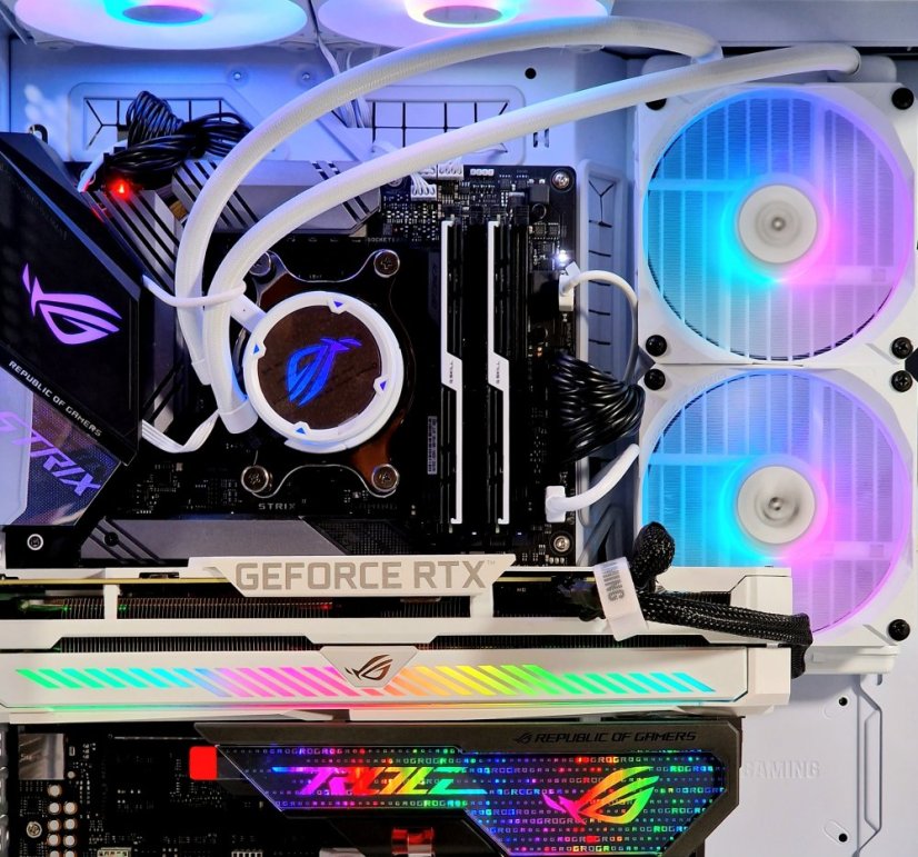 Gaming PC compraider gebraucht - GARANTIE 12M | AMD Ryzen 9 + ASUS ROG STRIX | RTX 3070 8GB ASUS ROG STRIX WHITE | 32GB | 2TB SSD