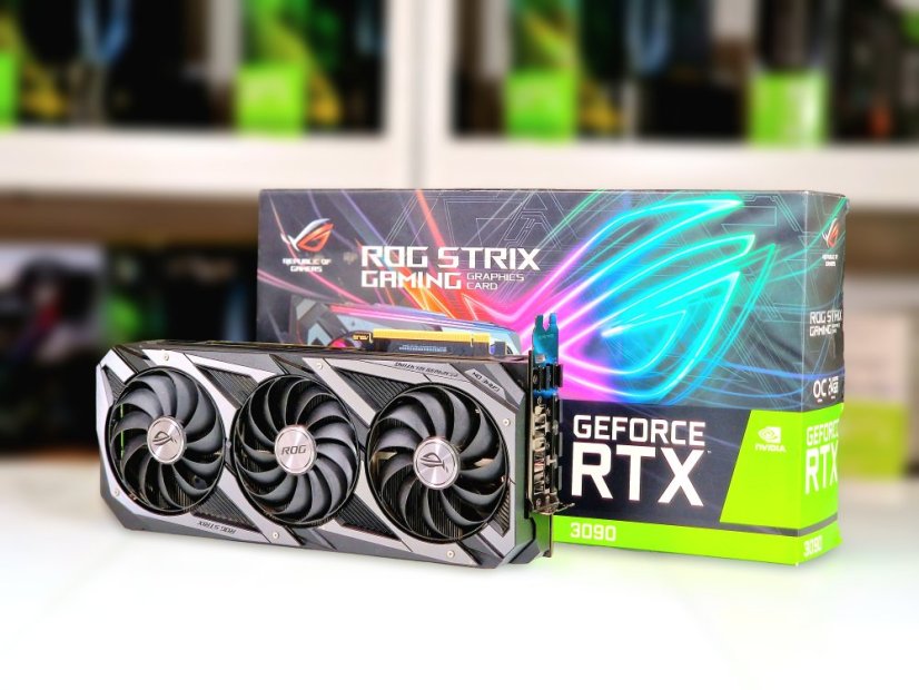 Grafikkarte ASUS ROG Strix GeForce RTX 3090 OC Edition 24GB • GARANTIE 12M