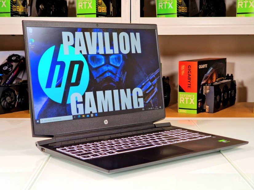 Gaming-Laptop HP Pavilion Gaming 16 Gebraucht - GARANTIE 12M | 16,1" FullHD | Intel Core i5-10300H | RTX 2060 6GB | 16 GB | 1000 SSD | WIN11