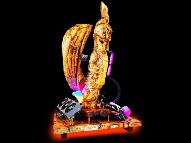 Gaming PC ART Dragon - GARANTIE 24M | Intel Core i7-12700 | RTX 3090 24 GB | 64 GB | 2000 SSD | Soundbar Dell