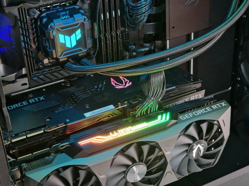 PC Deep Learning Machine AI LLM - GARANTIE 12M | Intel Core i9-14900 + WATER COOLING | 2 x RTX 3090 24Go  | 128 Go DDR5 | 2TB SSD | WIN11