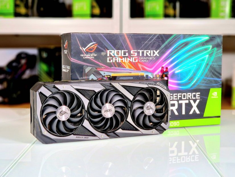 Grafikkarte ASUS ROG STRIX  GeForce RTX 3090 Gaming 24 GB Gebraucht - GARANTIE 12M