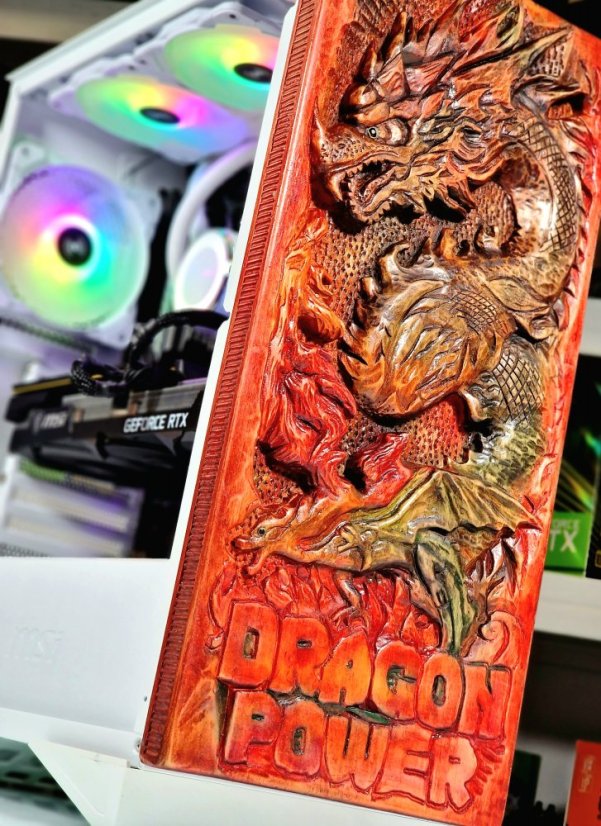 Herní PC Art sestava DRAGON POWER • ZÁRUKA 12M • AMD Ryzen 9 3900X+vodní chlazení AIO RGB MSI 360 • RTX 3070 8GB • 32 GB • 2000 SSD • WIN11