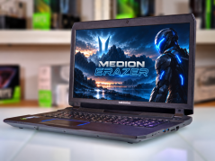 Gaming Laptop MEDION ERAZER X7849 • GARANTIE 12M • 17,3 FHD • Intel Core i7-6820HK • 16GB • GTX 1070 8GB • 512 SSD + 1 TB HDD • WIN11