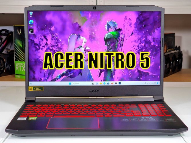 Herní notebook Acer Nitro 5 - ZÁRUKA 12M | 15,6" 144Hz | Intel Core i5-10300H | RTX 3050 | 16GB | 512 GB SSD | WIN11