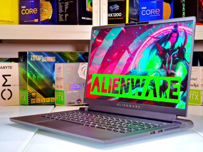 Gaming Laptop Dell Alienware M15 R6 - GARANTIE 12M | 15,6" QHD 240Hz | Intel Core i7-11800H | RTX 3060 6GB | 16GB | 1000 SSD | WIN11