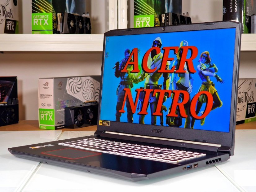 PC Portable Gamer Acer Nitro 5 • GARANTIE 12M • 17,3 FHD 120Hz  • Intel Core i5-10300H • RTX 3060 6GB • 16GB • 512 SSD • WIN11