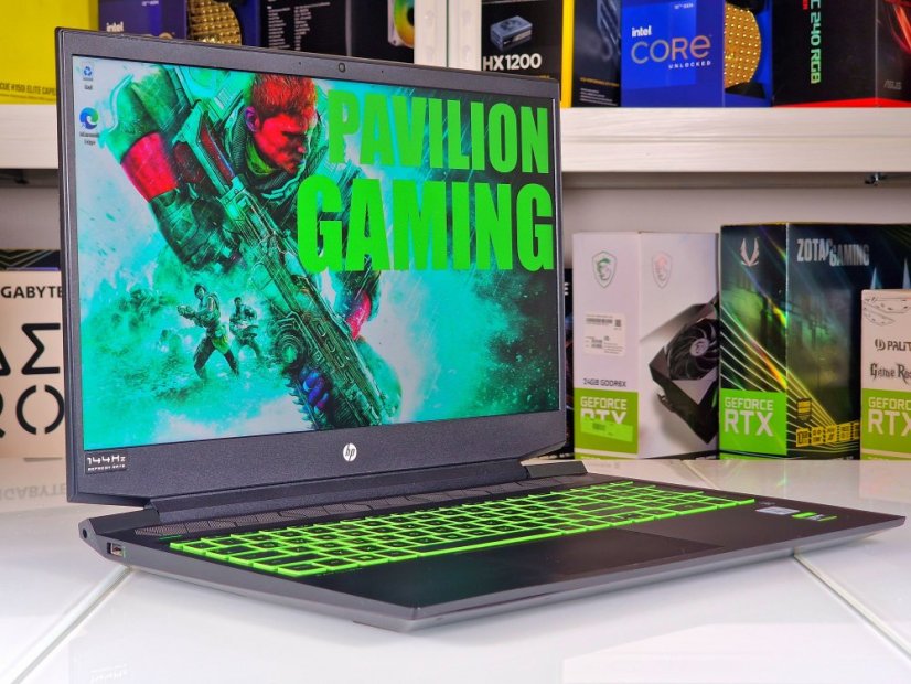 PC Portable Gamer HP Pavilion Gaming 16 • GARANTIE 12M • 16,1 FHD 144Hz • Intel Core i7-10750H • GTX 1660Ti 6Go • 16 Go • 1000 SSD • WIN11