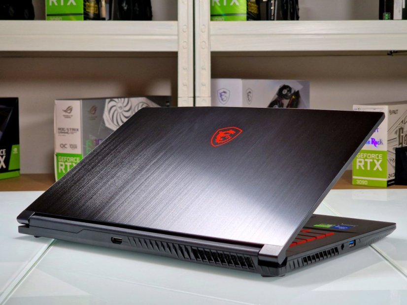 Gaming Notebook MSI GF63 Thin Refurbished - GARANTIE 24M | 15,6" 144Hz | Intel Core i5-12450H | RTX 4050 6GB | 16GB | 512 SSD | WIN11