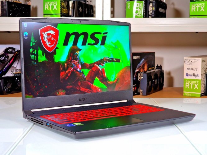 Herný notebook MSI Katana GF65 - ZÁRUKA 12M | 15,6" 144Hz | Intel Core i7-11800H | 16 GB | RTX 3070 8 GB | 512 GB SSD | WIN11