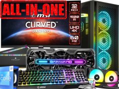 Herná PC set s monitorem - ZÁRUKA 24M | Intel Core i9-13900KF | RTX 3090 24GB | 64 GB DDR5 | 2000 SSD | 4K LCD MSI | klávesnice+myš MSI