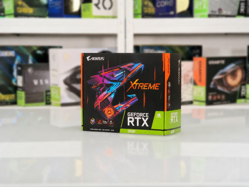 Carte graphique GIGABYTE AORUS GeForce RTX 3090 XTREME WATERFORCE WB 24Go • GARANTIE 12M