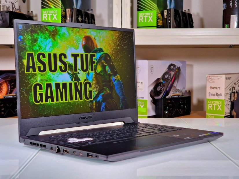 Herní notebook ASUS TuF Dash 15 • ZÁRUKA 12M • 15,6 144Hz • Intel Core i7-12650H • RTX 3060 6GB • 16GB DDR5 • 512 SSD • WIN11