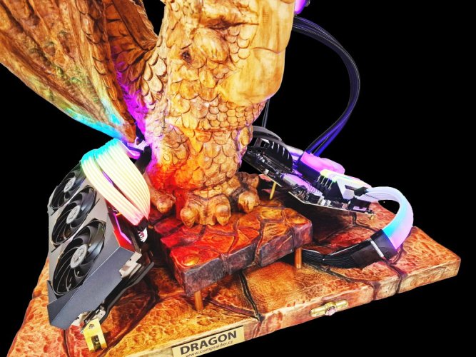 Gaming PC ART Dragon - GARANTIE 24M | Intel Core i7-12700 | RTX 3090 24 GB | 64 GB | 2000 SSD | Soundbar Dell