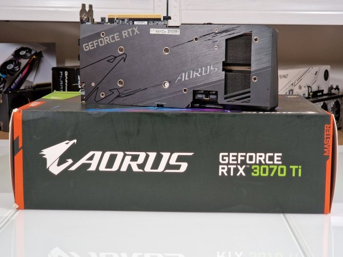 Grafikkarte gebraucht GIGABYTE AORUS NVIDIA GeForce RTX 3070 Ti EXTREME 8 GB - GARANTIE 12M
