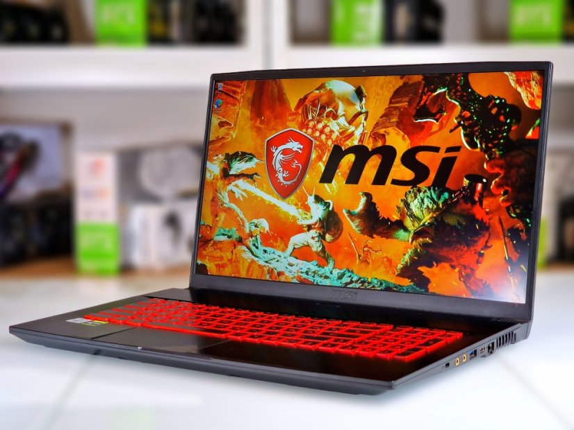 Gaming Laptop MSI GF75 Thin • GARANTIE 12M • 17,3 144Hz • Intel Core i5-10300H • GTX 1650 Ti 4GB • 16GB •  256 SSD + 1TB HDD • WIN11