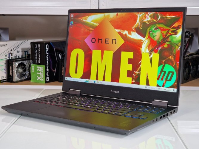 Herní notebook HP OMEN 15 - ZÁRUKA 12M | 15,6" 144Hz | AMD Ryzen 7 4800H | GTX 1660Ti 6GB | 16GB | 512 GB SSD