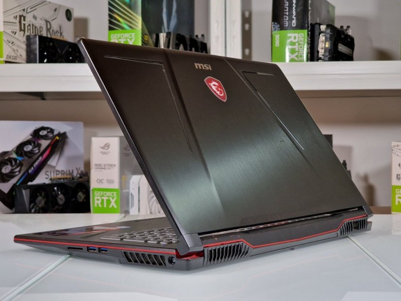 Herní notebook MSI GP73 Leopard • ZÁRUKA 12M • 17,3" 120Hz • Intel Core i7-8750H • GTX 1060 6GB • 16 GB • 256 SSD+1TB HDD • WIN11