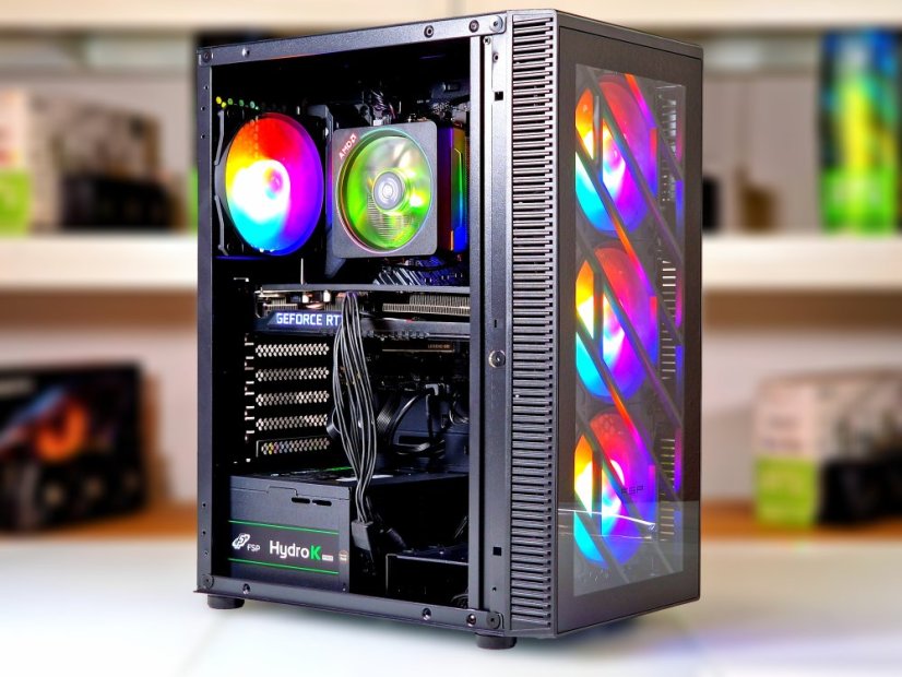 Herní PC BLACKMOON • ZÁRUKA 24M • AMD Ryzen 5 3600 • GTX 1060 6GB • 16GB • 256 SSD • WIN11