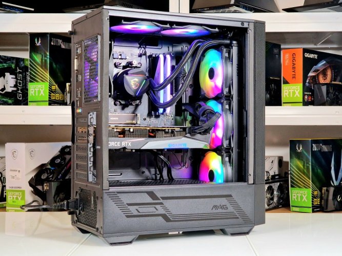Herné PC compraider - ZÁRUKA 24M | AMD Ryzen 9 3900X+vodní chlazení AIO RGB MSI 360 | RTX 3070 8GB | 32 GB | 1000 SSD