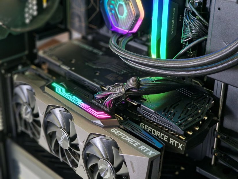 PC Deep Learning Machine AI LLM • GARANTIE 12M • Intel Core i9 Ultra 285K + WATER COOLING • 2 x RTX 3090 24Go • 64 Go DDR5 • 2TB SSD • WIN11