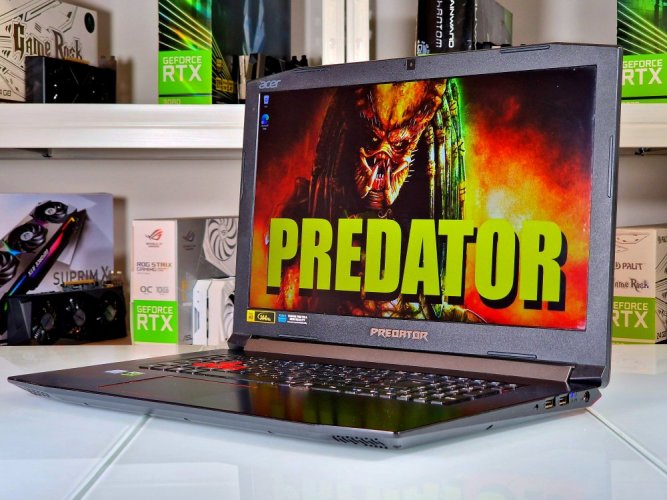 Lacný herný notebook Acer Predator Helios 300 - ZÁRUKA 12M | 17,3" 144Hz | Intel Core i7- 8750H | GTX 1060 6GB | 16 GB | 256 SSD+1TB HDD | WIN11