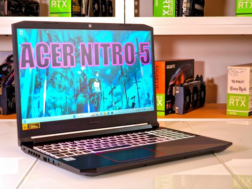 Herní notebook Acer Nitro 5 - ZÁRUKA 12M | 15,6" 144Hz | Intel Core i5-10300H | RTX 3060 6GB | 16GB | 512 GB SSD | WIN11